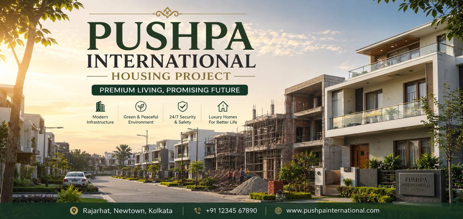 Homepage banner